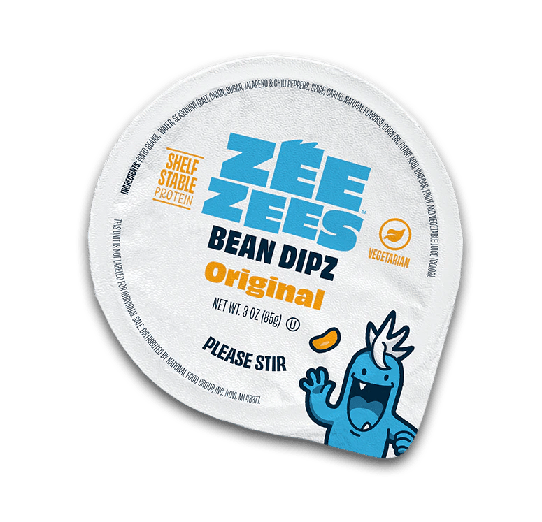 Zee Zees, Bean Dipz Cup, Original, I/W, 3oz